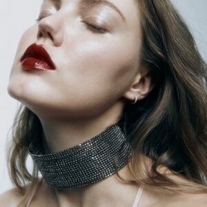NWTs RARE! ZARA RHINESTONE CHOKER